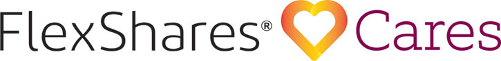FlexShares Cares logo